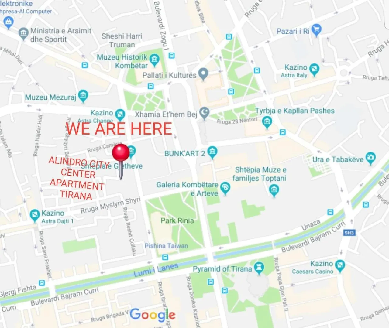 Alindro City Center Apartment 2 Tirana 0*,